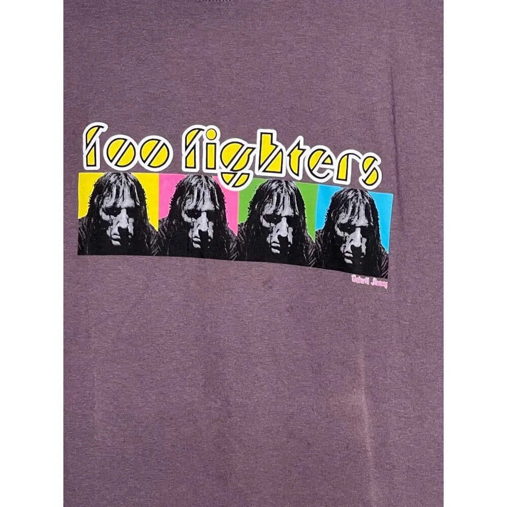 Foo Fighters Band Tee Gildan Ultra Cotton Heavyweight XL 100% Cotton Graphic Shi